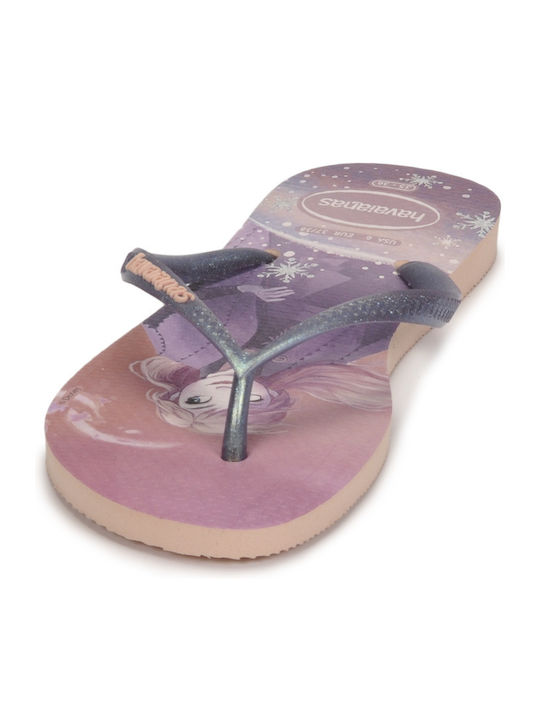 Παιδικές Σαγιονάρες Flip Flops Frozen Ασημί Slim