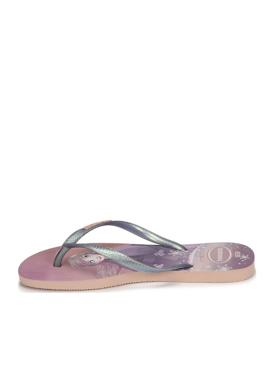 Παιδικές Σαγιονάρες Flip Flops Frozen Ασημί Slim