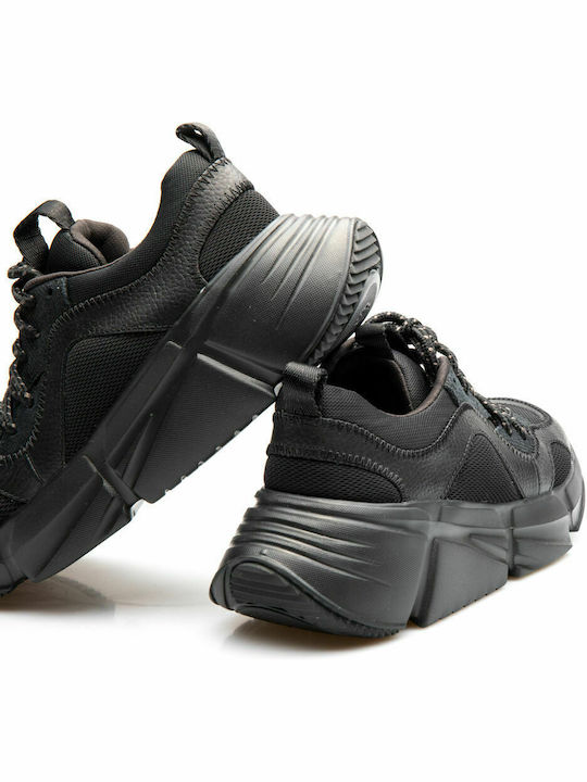 Calle Lace Adidași Chunky Pentru Femei Negri