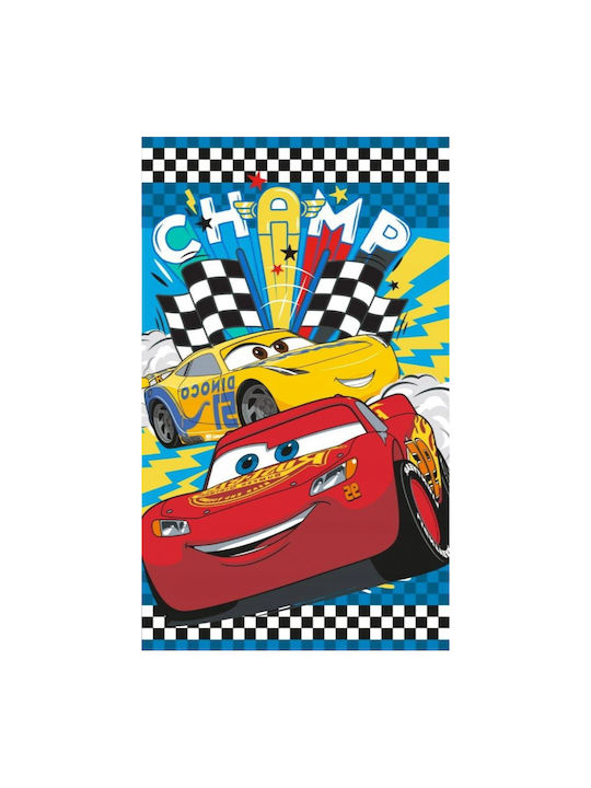 Disney Βρεφική Πετσέτα Προσώπου/Χεριών Cars Μπλε