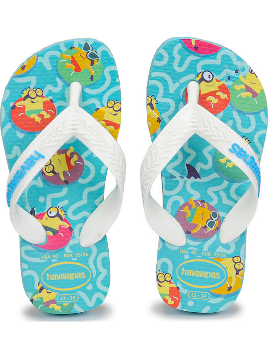 Kids' Flip Flops Minions White Minions