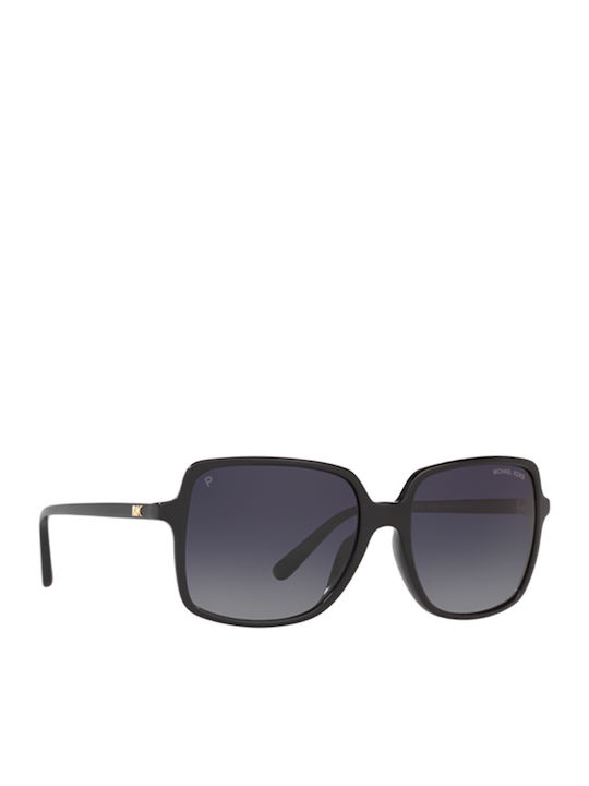 Michael Kors Isle Of Palms Feminini Ochelari de soare cu Negru Cadru și Negru Degrade Polarized Lentilă