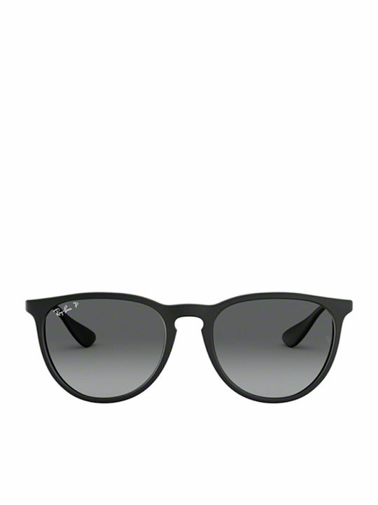 Ray Ban Erika Women Sunglasses With Black Frame And Black Gradient Polarized Lens RB4171 622/T3