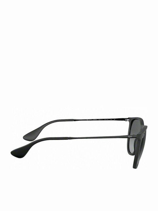 Ray Ban Erika Women Sunglasses With Black Frame And Black Gradient Polarized Lens RB4171 622/T3