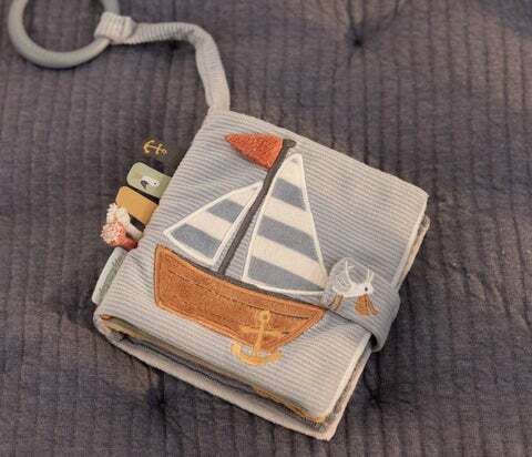 Little Dutch Activity Book Activity Booklet Small Sailors Bay made of Fabric for 0++ Months