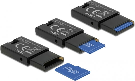 DeLock Card Reader USB 2.0 για microSD