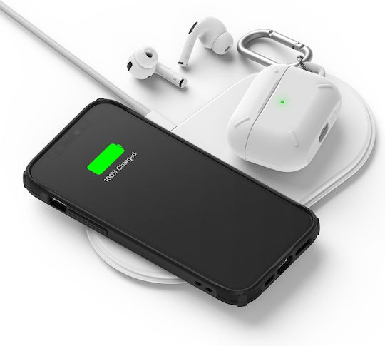 Ringke Fusion X Back Cover Πλαστικό / Σιλικόνης με Λουράκι Μαύρο (iPhone 12 mini)