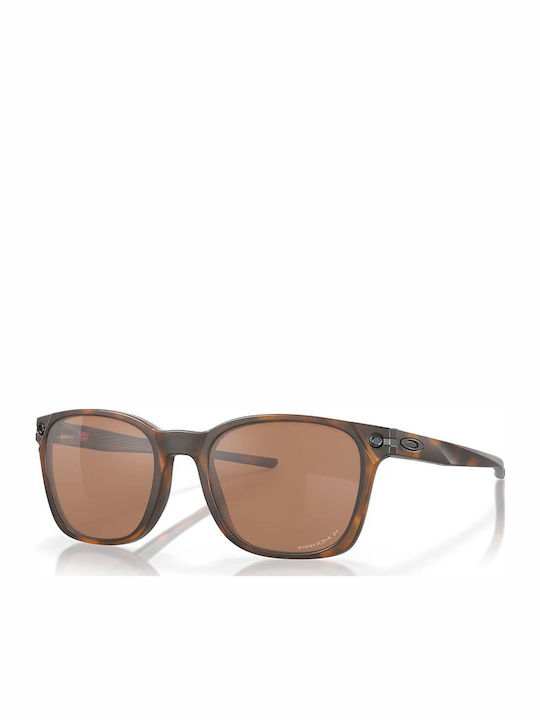 Oakley Ojector Men's Sunglasses with Brown Tartaruga Plastic Frame and Brown Lens OO9018-05
