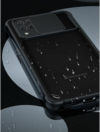Tech-Protect Camshield Back Cover Πλαστικό Μαύρο (Galaxy A22 4G)