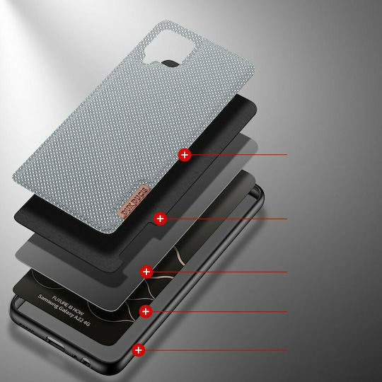 Dux Ducis Fino Back Cover Silicon / Tesatura Albastru (Galaxy A22 4G - Galaxy A22 4G)
