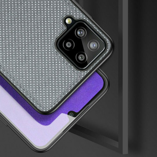 Dux Ducis Fino Back Cover Silicon / Tesatura Albastru (Galaxy A22 4G - Galaxy A22 4G)