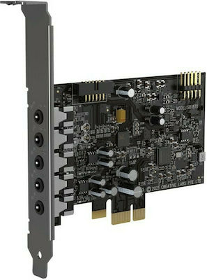 Creative Sound Blaster Audigy Fx V2 ​Εσωτερική PCI Express Κάρτα Ήχου 5.1