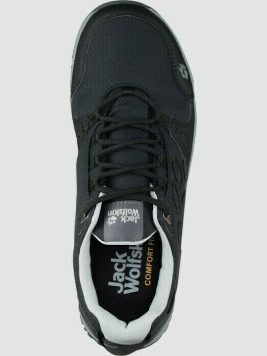 Jack Wolfskin Activate XT Texapore Low Ανδρικά Ορειβατικά Παπούτσια Μαύρα