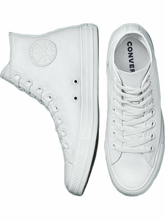 Chuck Taylor All Star Monochrome Hi Μποτάκια Λευκά