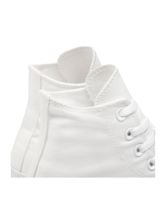 Chuck Taylor All Star Monochrome Hi Μποτάκια Λευκά