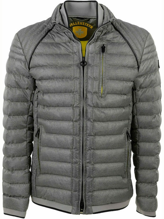 Winter Jacke Puffer Silber