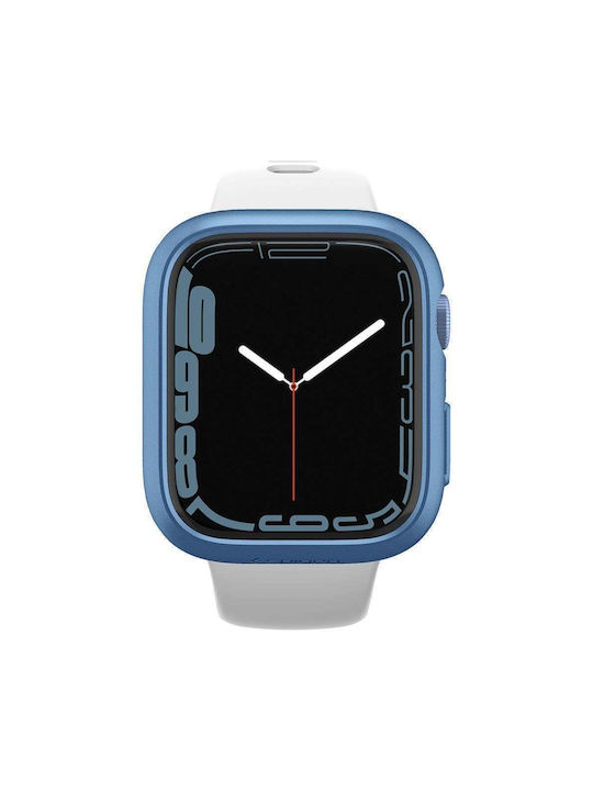 Spigen Thin Fit Plastic Case Metallic Blue for Apple Watch 45mm