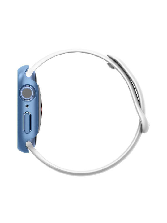 Spigen Thin Fit Plastic Case Metallic Blue for Apple Watch 45mm