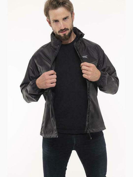 Mias Origin Μπουφάν Αδιάβροχο Jet Black