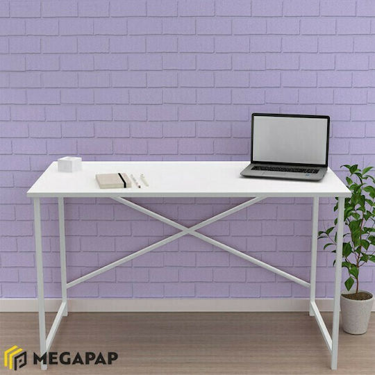 Γραφείο Blanca 90x40x75εκ. Λευκό
