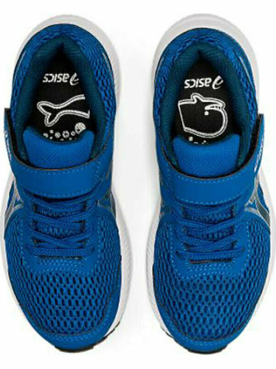 Contend Kids Sports Shoes Running with Hoop & Loop Closure Blue