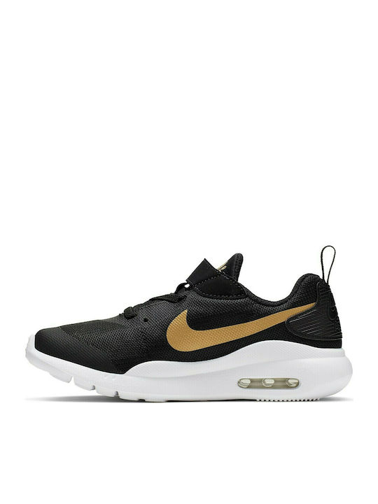 Air Max Oketo VTB PSV Kids Sports Shoes Running with Hoop & Loop Closure Black