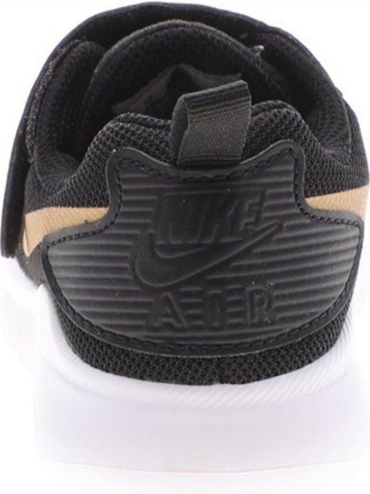 Air Max Oketo VTB PSV Kids Sports Shoes Running with Hoop & Loop Closure Black