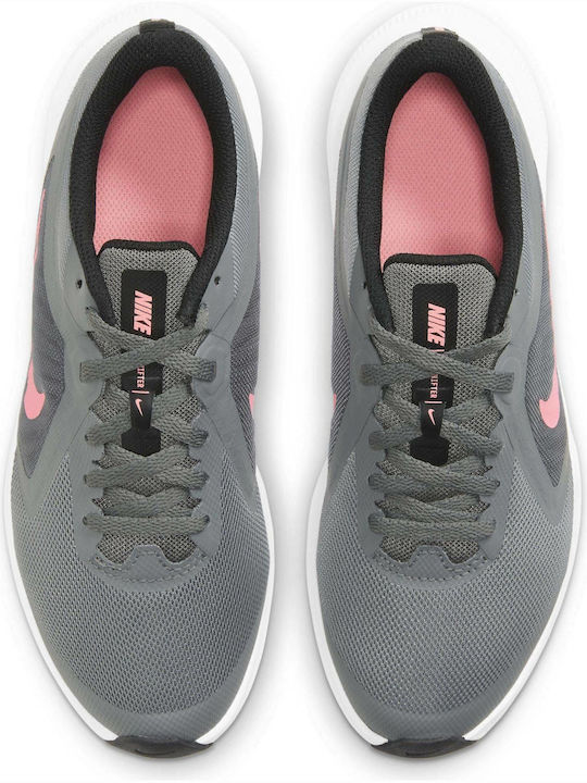 Downshifter Downshifter 10 Kids Sports Shoes Running with Laces Smoke Grey / Sunset Pulse / Black