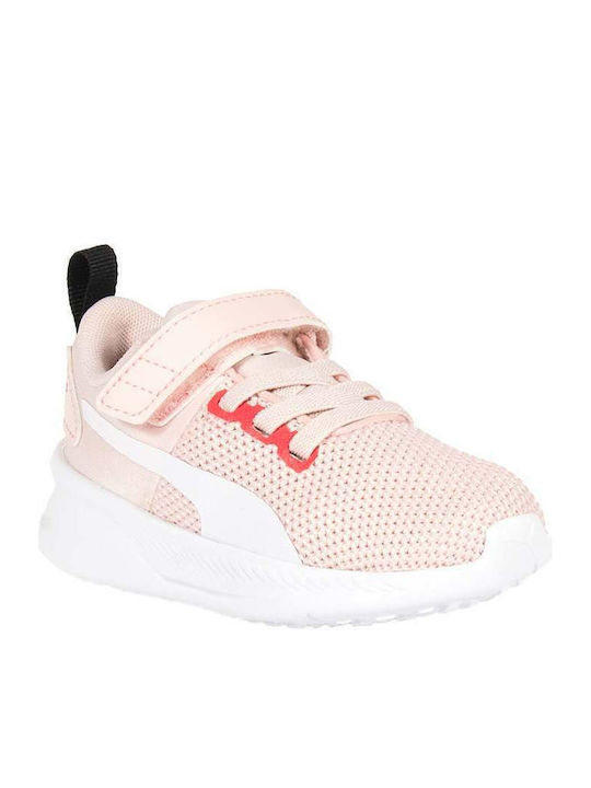 Flyer Runner Kids Sports Shoes Running with Hoop & Loop Closure Pink