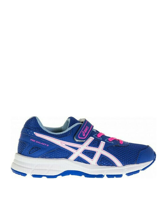 Gel Galaxy 9 Αθλητικά Παιδικά Παπούτσια Running με Σκρατς Μπλε