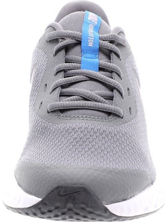 Revolution 5 Gs Αθλητικά Παιδικά Παπούτσια Running με Κορδόνια Γκρι