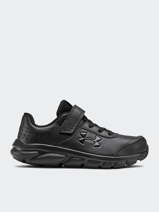 JR PS Assert 8 UFM SYN AC Αθλητικά Παιδικά Παπούτσια Running με Σκρατς Μαύρα