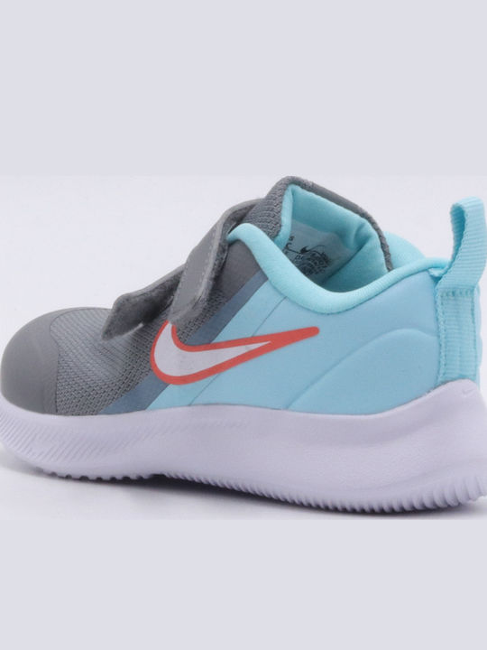 Star Runner Star Runner 3 Kids Sports Shoes Running with Hoop & Loop Closure Turquoise