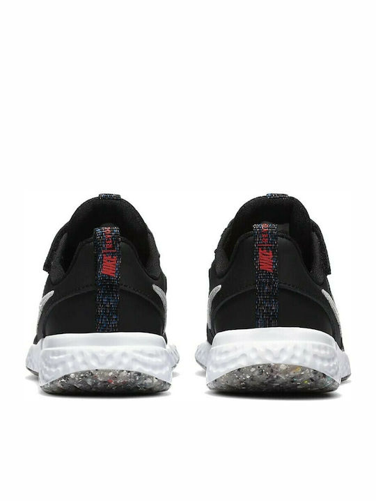 Revolution Revolution 5 MTF Kids Sports Shoes Running with Hoop & Loop Closure Black