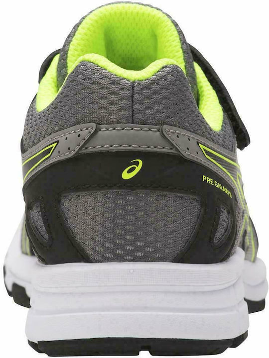 Pre Galaxy 9 PS Kids Sports Shoes Running with Hoop & Loop Closure Gray