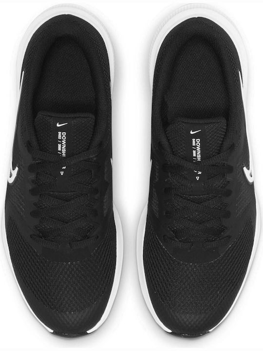 Downshifter Downshifter 11 Kids Sports Shoes Running with Laces Black / White