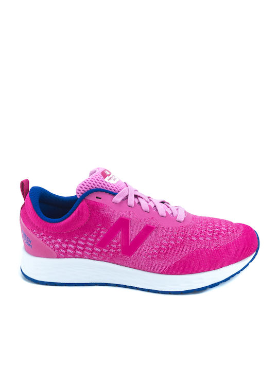 Fresh Foam Arishi Kids Sports Shoes Running with Laces Fuchsia