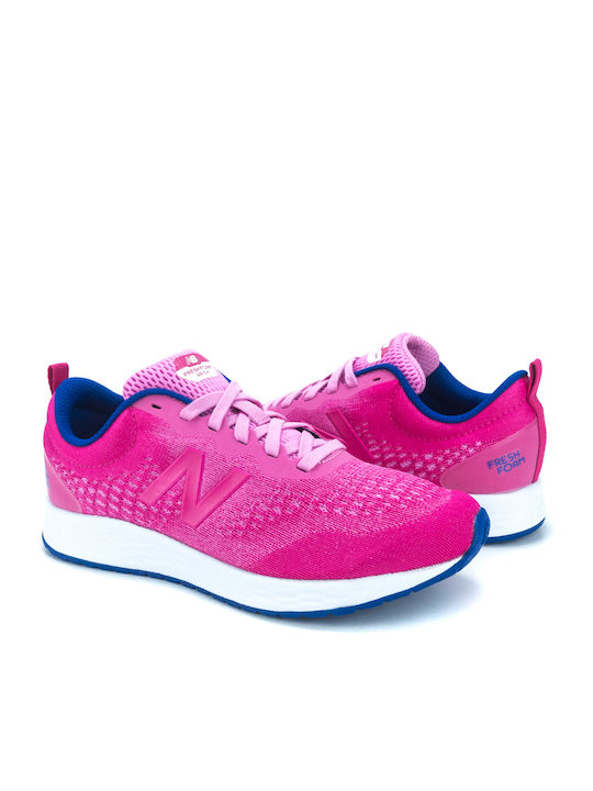 Fresh Foam Arishi Kids Sports Shoes Running with Laces Fuchsia