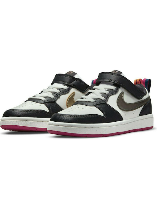 Nike Court Summit White / Off Noir / Pink Prime / Metallic Pewter