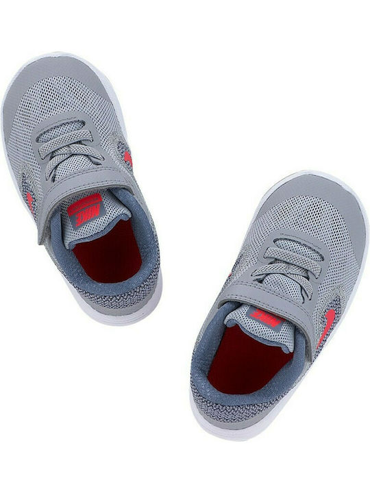 Kids Sports Shoes Running Revolution 3 Gray