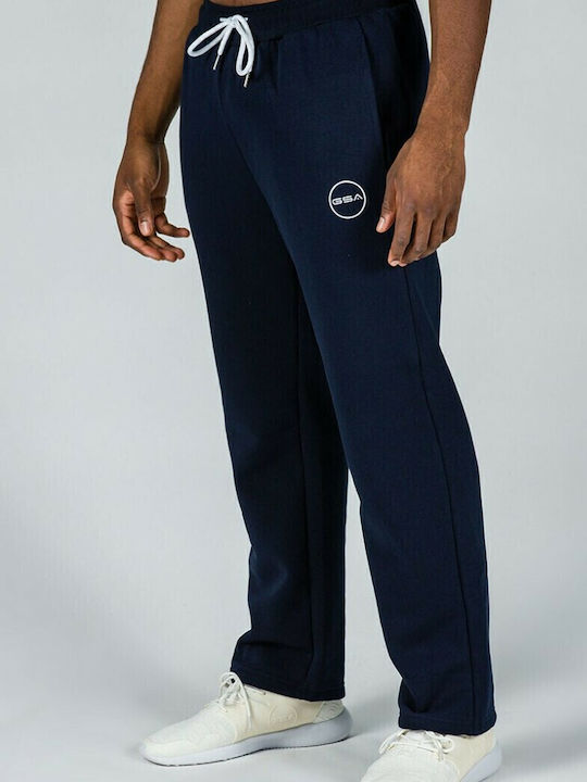 Men's Sweatpants with Elastic Band Blue Marine