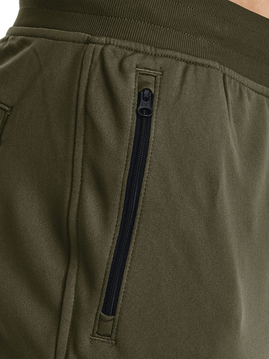 Лъскав с Ластик Khaki