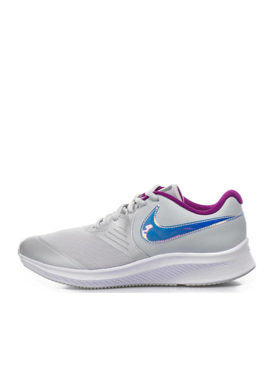 Star Runner 2 GS Αθλητικά Παιδικά Παπούτσια Running με Κορδόνια Λευκά