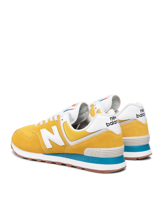 574 Men's Sneakers Yellow