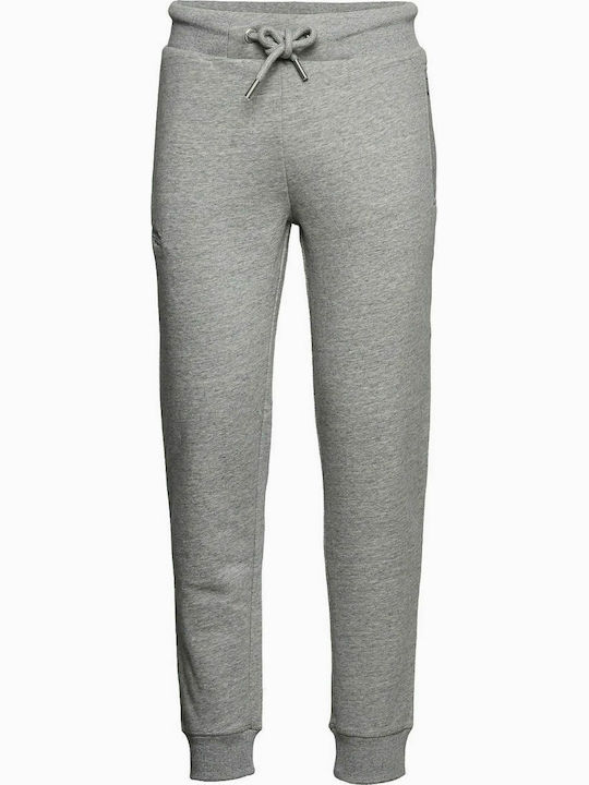 Sweatpants with Elastic Gray