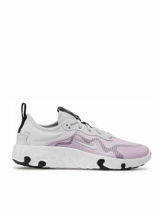 Renew Lucent GS Kids Sports Shoes Running with Laces Lilac