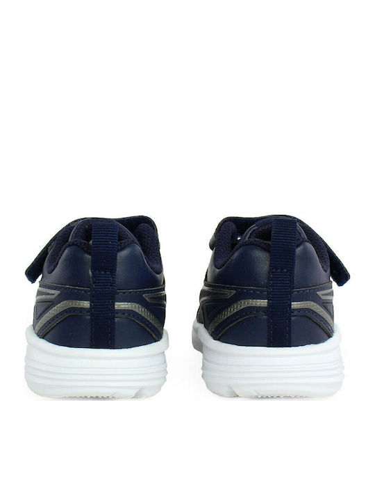 Pure Jogger SL Kids Sports Shoes Running with Hoop & Loop Closure Navy Blue