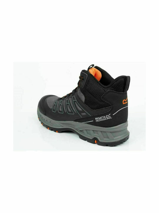 Regatta Pro Kata Boots Safety Black S1P with Certification (M),SRC