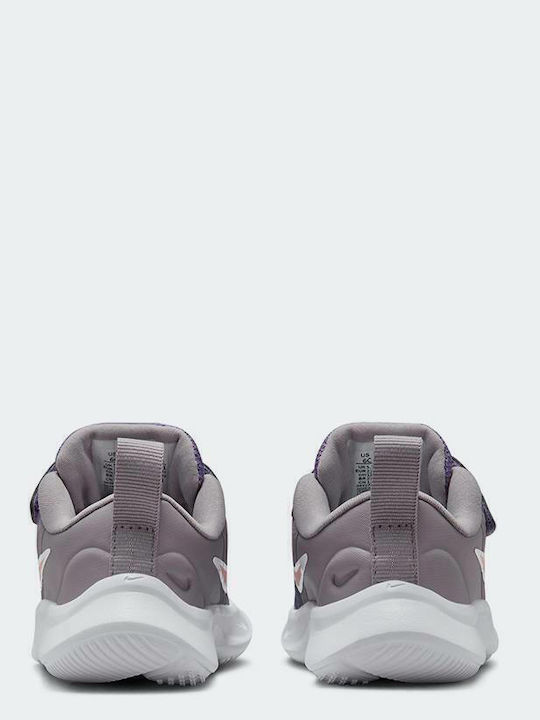 Star Runner Star Runner 3 Tdv Kids Sports Shoes Running with Hoop & Loop Closure Purple