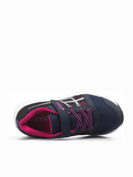 Patriot 9 PS Kids Sports Shoes Running with Hoop & Loop Closure Navy Blue